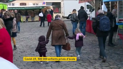 Covid-19 : de nombreuses écoles fermées, 300 000 élèves concernés