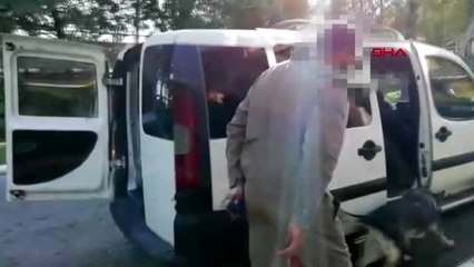 Uşak'ta 3 bin 20 paket kaçak sigara ile geçirildi