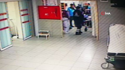 Akli dengesi yerinde olmayan şahsın korona virüsü iddiası hastanede paniğe neden oldu