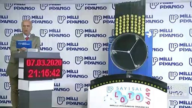 Sayısal Loto sonuçları 7 Mart 2020… Milli Piyango Sayısal Loto çekiliş sonucu