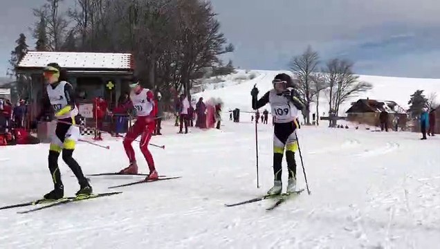Ski de fond : Caroline Finance a dicté sa loi au Ballon d’Alsace