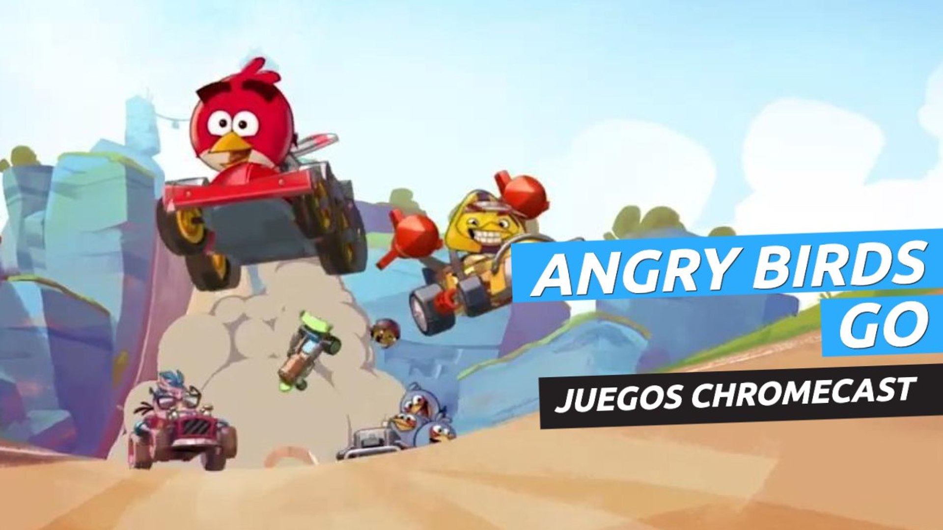 Angry Birds Go Wallpaper