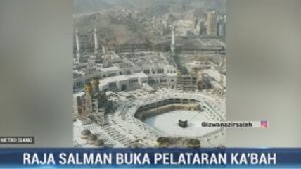 Raja Salman Buka Kembali Pelataran Tawaf di Masjidil Haram