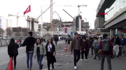 TAKSİM MEYDANI'NDA GÜVENLİK ÖNLEMLERİ