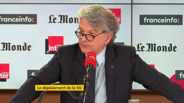 Développement de la 5G : Il est faux de dire que l'Union européenne est en retard d'après Thierry Breton