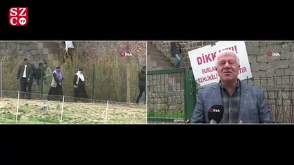 Diyarbakır surlarında 'selfie' çılgınlığının önüne geçilemiyor