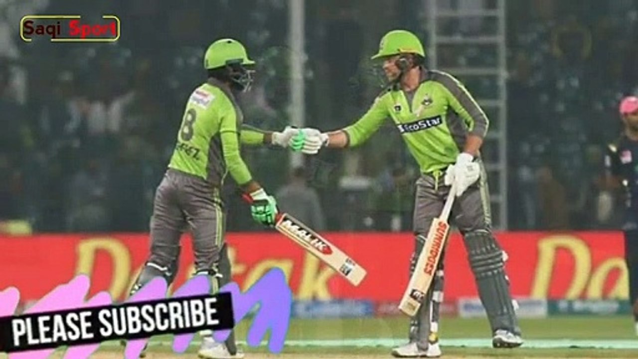 Muhammad Hafeez Won Hearts of Pakistanis & Lahore Qalander Fan's