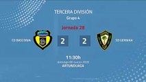 Resumen partido entre CD Basconia y SD Gernika Jornada 28 Tercera División