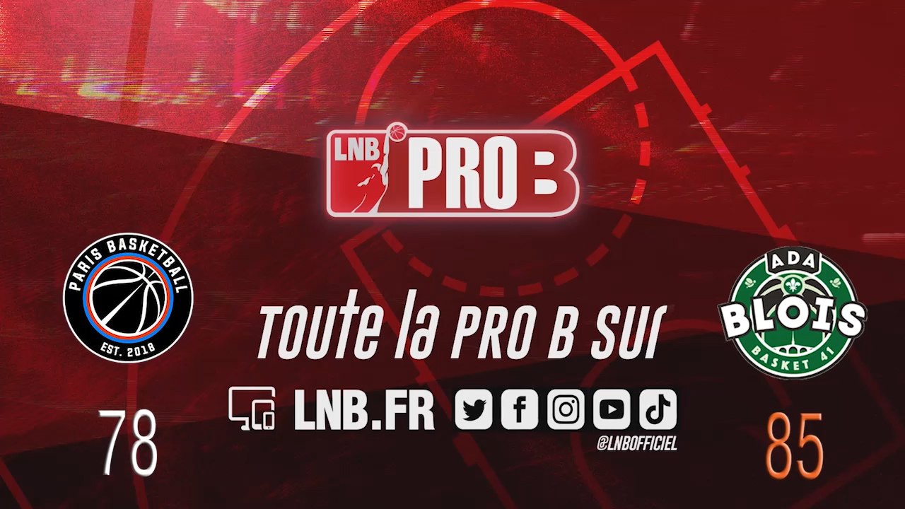 PRO B : Paris vs Blois (J22)