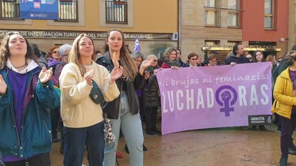 Concentración en Oviedo por el 8M