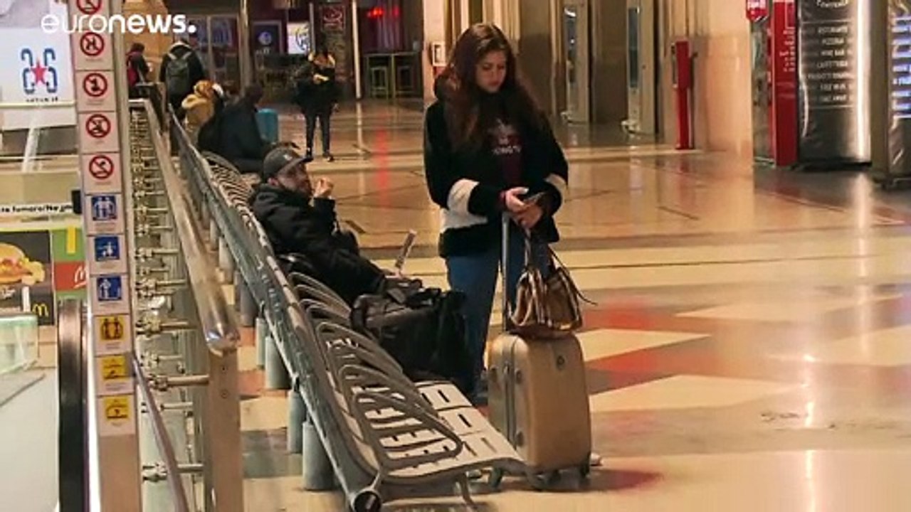 Bahnhof Padua: 'Naja, ich fliehe'