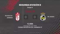 Resumen partido entre Recreativo Granada y RB Linense Jornada 28 Segunda División B