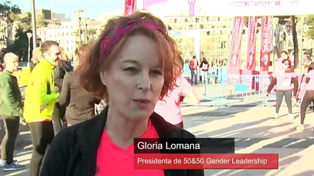 El centro de Madrid acoge la carrera solidaria #PorUnMundo5050