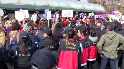 ANKARA'DA KADINLAR GÜNÜ KUTLANDI