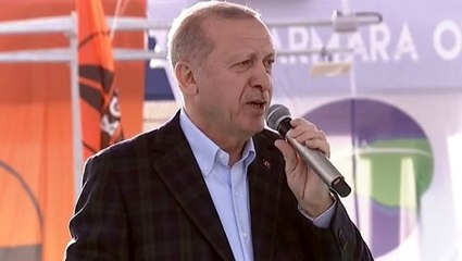 Cumhurbaşkanı Erdoğan: Kanal İstanbul projesi en yakın zamanda ihaleye çıkıyor
