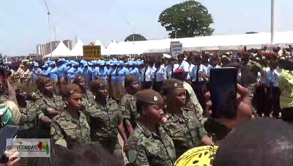 Les images fortes du défilé des amazones ce 8 mars 2020 au palais du peuple