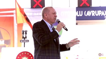 Cumhurbaşkanı Erdoğan: "Kanal İstanbul'u ülkemize kazandırmakta kararlıyız."