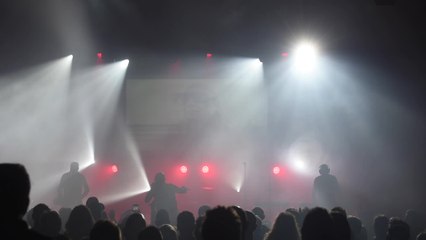 Front 242 en concert lors du festival " Passagers de la nuit", à Gembloux ce 7 mars 2020