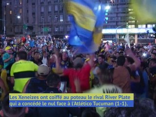 Argentin - Les supporters de Boca exultent après le titre !