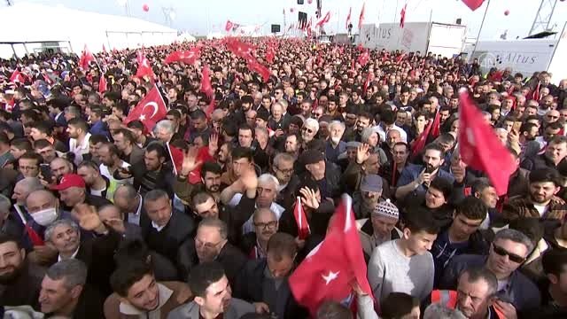 TBMM Başkanı Şentop, Kuzey Marmara Otoyolu Kınalı-Odayeri Kesimi Açılış Töreni'ne katıldı (1)