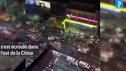 Coronavirus. En Chine, un hôtel reconverti en lieu de quarantaine s'effondre