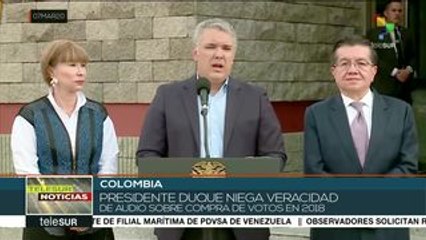 Colombia: Duque niega compra de votos por parte de "Ñeñe" Hernández