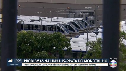 Linha 15-Prata parada