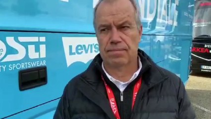 Paris-Nice 2020 - Vincent Lavenu donne des nouvelles de Romain Bardet après sa chute sur la 1ère étape : "Ça va aller"