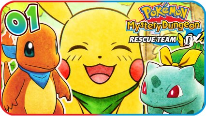 Pokemon Mystery Dungeon: Rescue Team DX Walkthrough Part 1 (Switch)