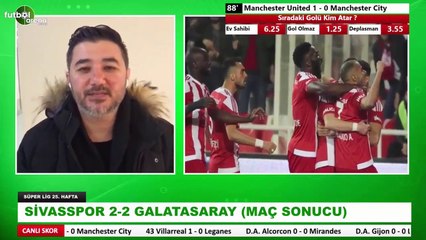 Sivasspor 2-2 Galatasaray | Ali Naci Küçük Öne Çıkan Notları Aktardı