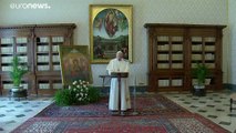 شاهد: البابا فرنسيس يقيم صلاة الأحد عبر الفيديو بسبب كورونا