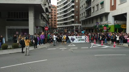 Una multitudinaria manifestación recorre Logroño por la "igualdad
