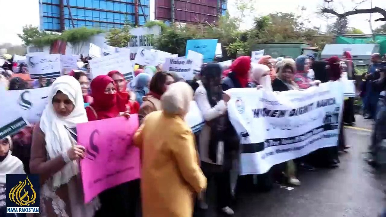 Aurat March islamabad aurat march Amnay Samnay - Khalil Ur Rehman Vs Marvi Sarmad