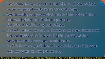Video Budget | Free Video | Online Strategy | How video fits into your online strategy | Digital |  @Aanav Creations   @Technical Maanav