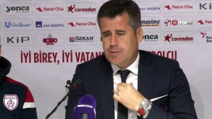 Altınordu - Ümraniyespor maçının ardından