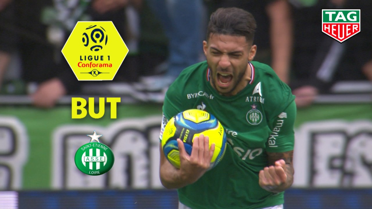 But Denis BOUANGA (68ème) / AS Saint-Etienne - Girondins de Bordeaux - (1-1) - (ASSE-GdB) / 2019-20