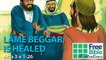 Animated Bible Stories: Peter Heals A Lame Beggar-New Testament