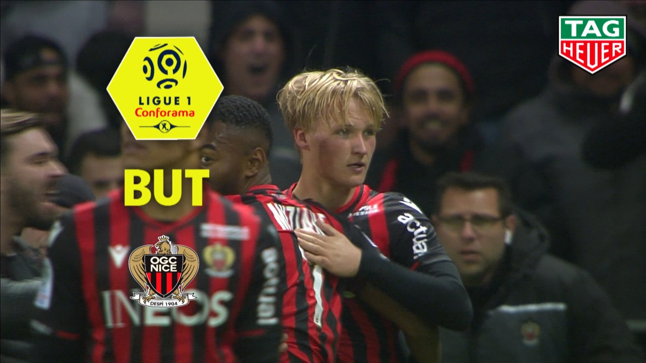 But Kasper DOLBERG (90ème +2) / OGC Nice - AS M...