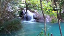 Polylimnio Waterfalls à Charavgi en Péloponnèse en Grèce