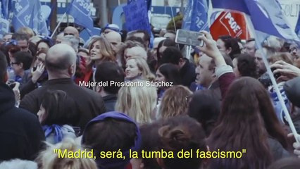 Cake Minuesa en el 8M en Madrid