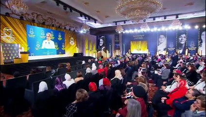 قرينة الرئيس تشارك فى احتفالية المرأة المصرية أيقونة النجاح وتكرم نماذج نسائية رائدة