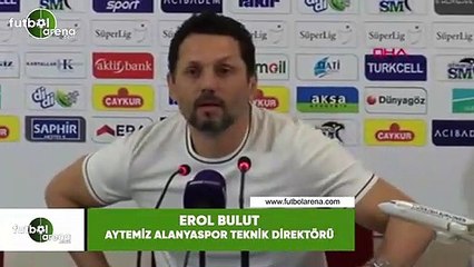 Erol Bulut: "Etkili pozisyonlar vardı ancak değerlendiremedik"
