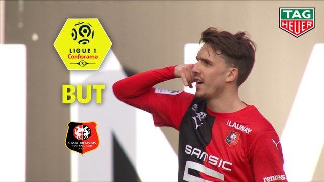 But Adrien HUNOU (28ème) / Stade Rennais FC - Montpellier Hérault SC - (5-0) - (SRFC-MHSC) / 2019-20