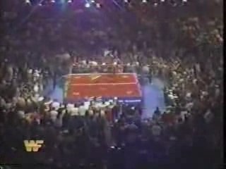 Jerry Lawler falls off throne