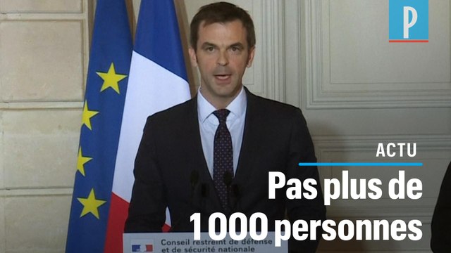 Coronavirus : les rassemblements de plus de 1000 personnes interdits en France