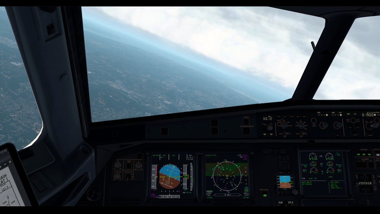 Toliss A319 Arrival Seattle (KSEA) X-Plane 11