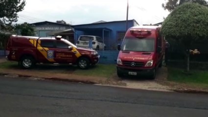 Após queda, homem de 74 anos é atendido pelo Corpo de Bombeiros