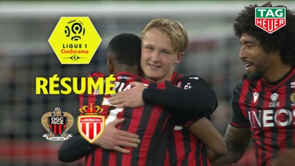 OGC Nice - AS Monaco (2-1)  - Résumé - (OGCN-ASM) / 2019-20