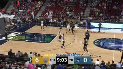 Omari Spellman (18 points) Highlights vs. Santa Cruz Warriors