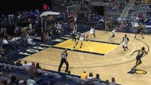 Tra-Deon Hollins sets up Dakarai Allen nicely for the bucket